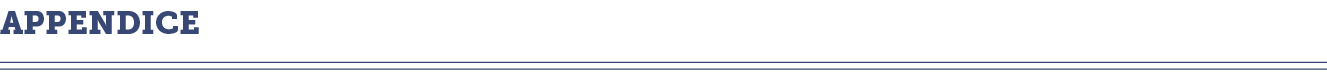 APPENDICE